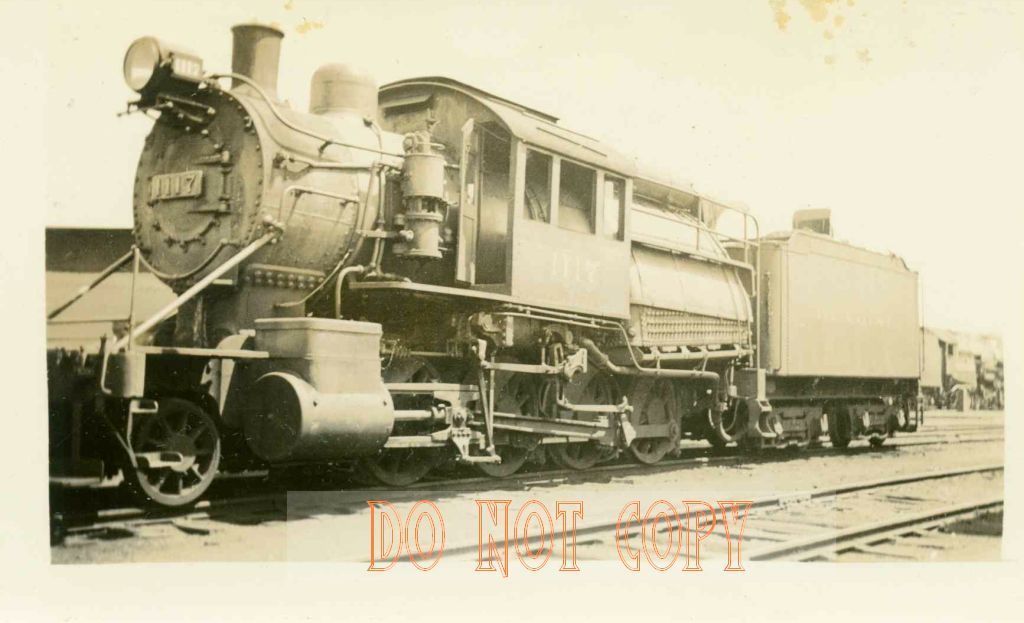 6F821 RP 1930s? READING RAILROAD CAMELBACK LOCO #1117 | eBay