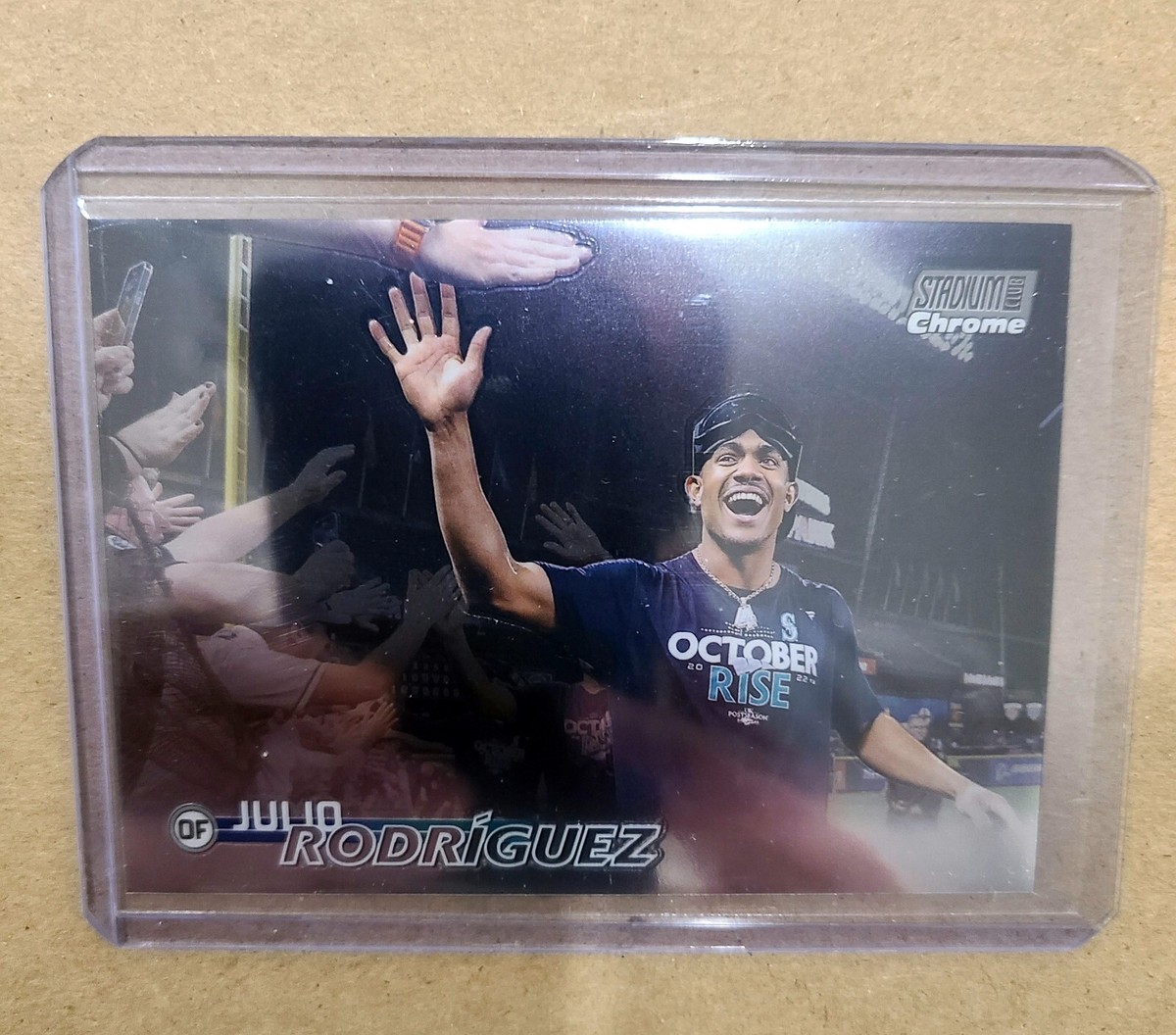 2023 Stadium Club Julio Rodriguez Chrome Parallel #33 | eBay