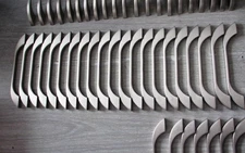 lot 25, 6.5" Satin Nickel Kitchen Cabinet Door Drawer  Handle Pull knob 63SN128