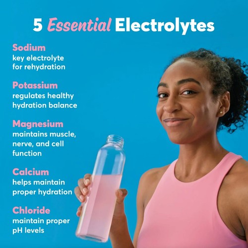 NUUN Sport Hydration Effervescent Electrolyte Tablets, Watermelon, 40 Ct - Picture 3 of 3
