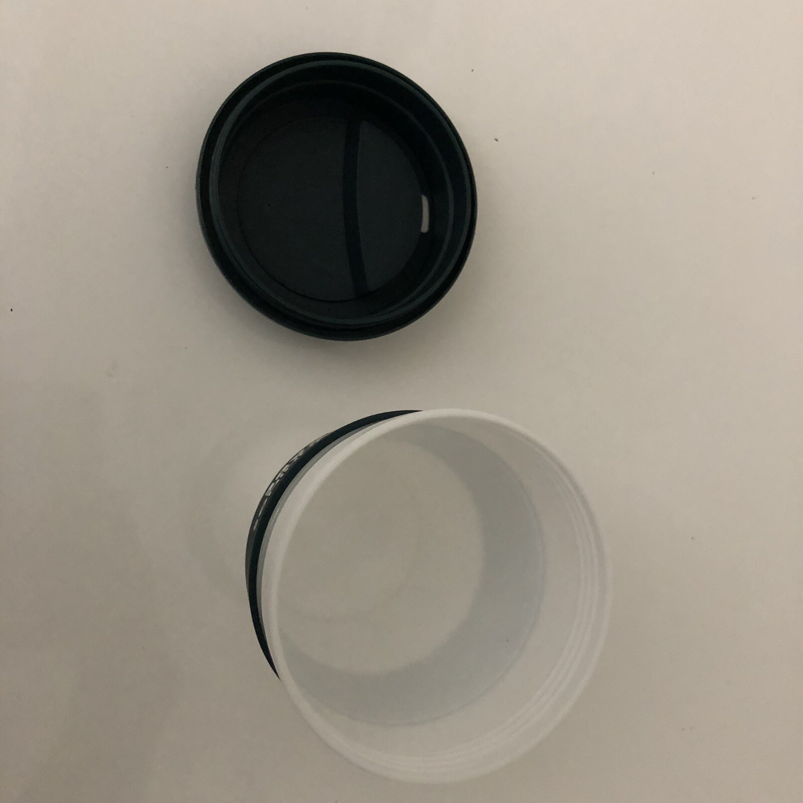 Bunnings Trade White Reusable Lidded Coffee Cup Never Used Plastic eBay