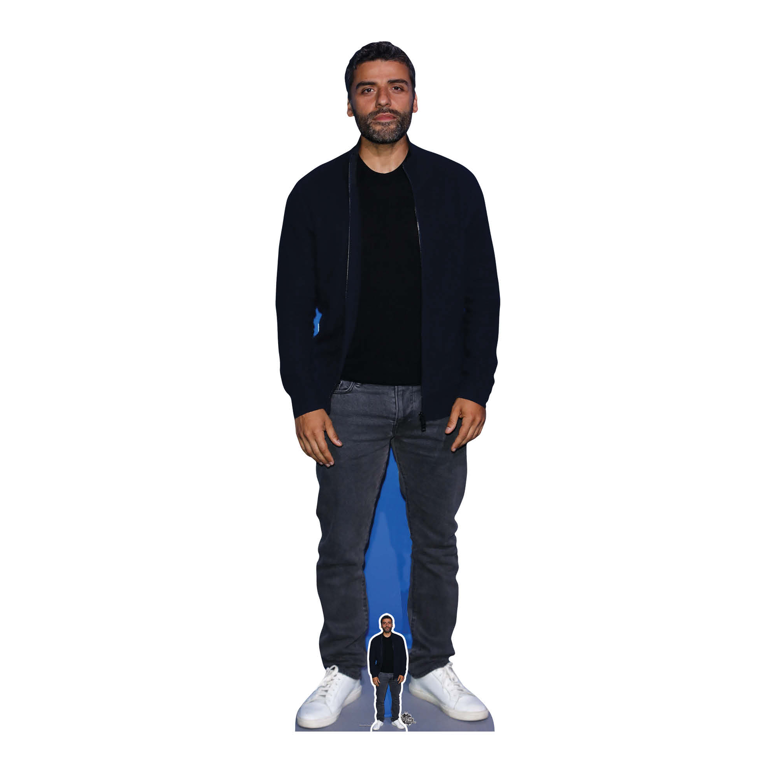 Oscar Issac Celebrity Actor Lifesize and FREE Mini Cardboard Cutout
