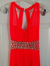 New Embellished Junior Gown, Size 7