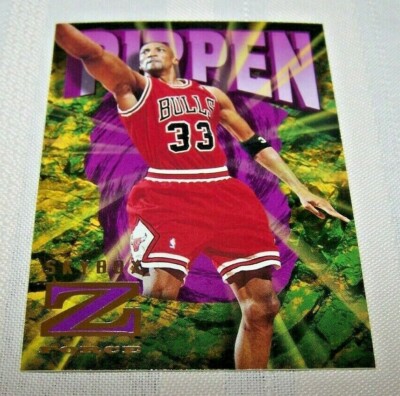 1996-97 Scottie Pippen Skybox Z Force Card # 13 Bulls HOF | eBay