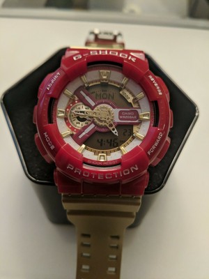 g shock ga 110 red