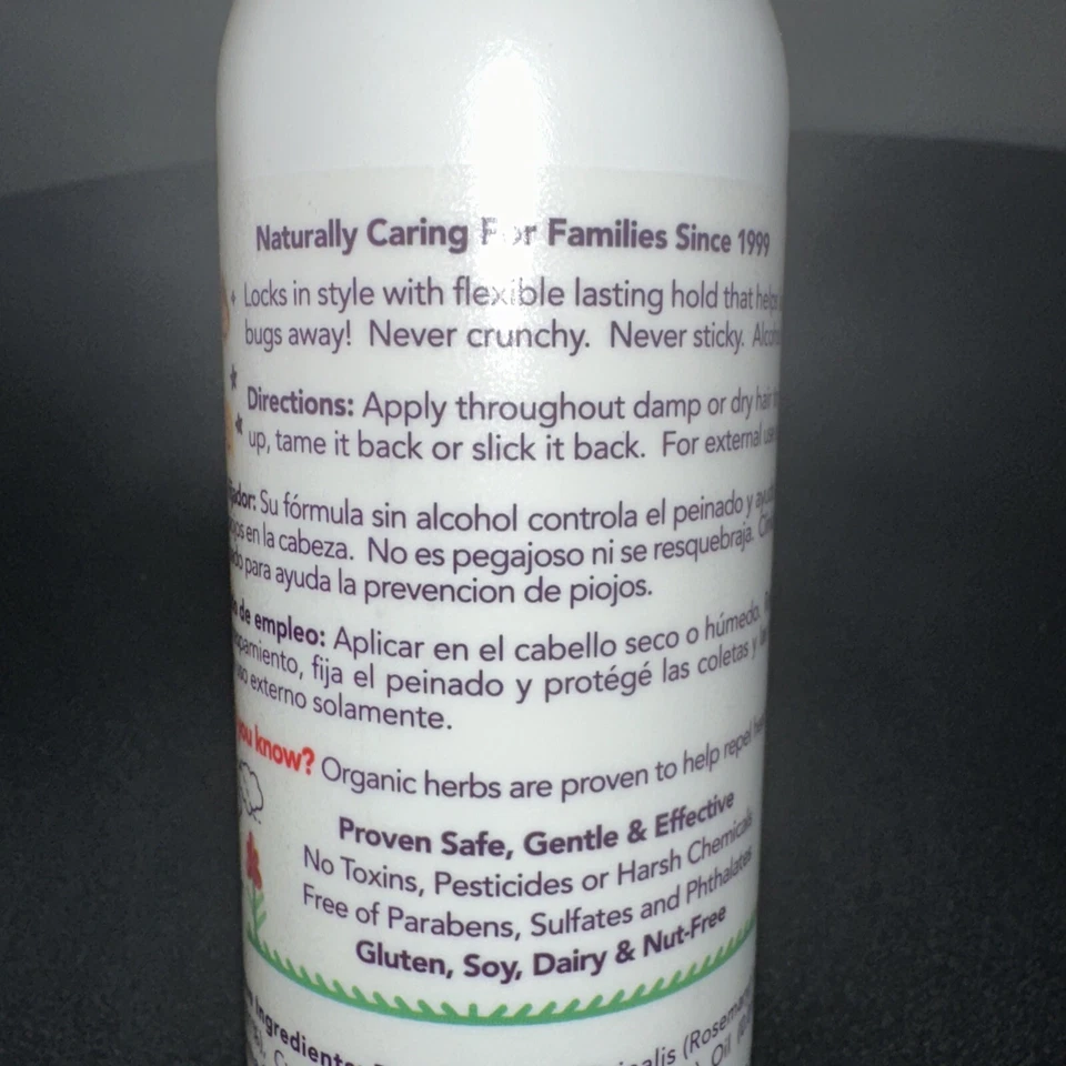 LOT of 2-Fairy Tales Lice Prevention Rosemary Repel Styling Gel 8oz each - Image 4 of 4