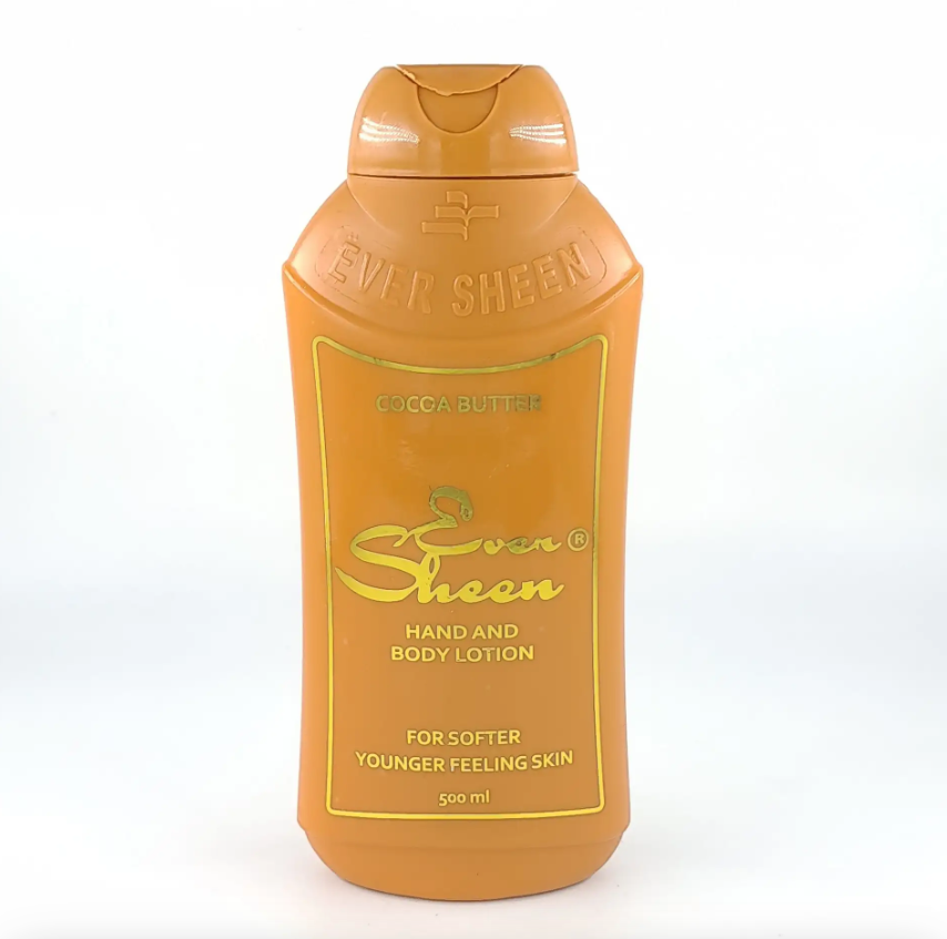 Cocoa Butter Ever Sheen Hand & Body Lotion for Younger Feeling Skin 500ml