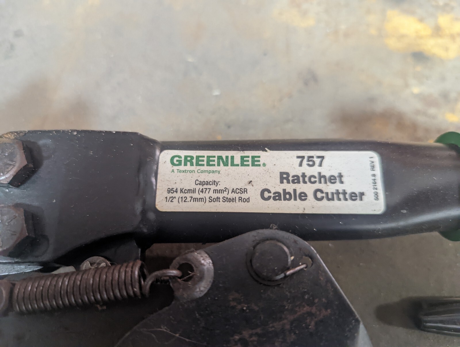 Greenlee 757 Ratcheting Cable Cutter eBay