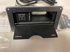 Extron Cable Cubby 200 US - Black - Open Box - Missing Clamps  Routing Template