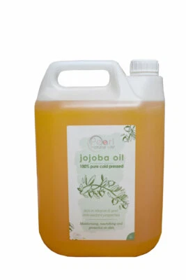 PEARL NATURAL OILS Jojoba Oil 100% Pure Golden - Cold Pressed, 100% Pure, 10 litre (2 x 5 litres)