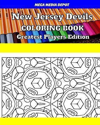 New Jersey Devils Coloring Book Greatest Players Edition by Mega Depot ...