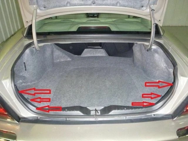 Багажник конверт стиль сетки устроитель грузовой сетки для BUICK LeSABRE 2000-2005 новый - Изображение 4 из 4