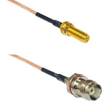 RG316 RP-SMA Female Long to TNC Female Small Bulk RF Cable Rapid-SHIP LOT