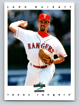 John Burkett 1997 Score #213 Texas Rangers | eBay