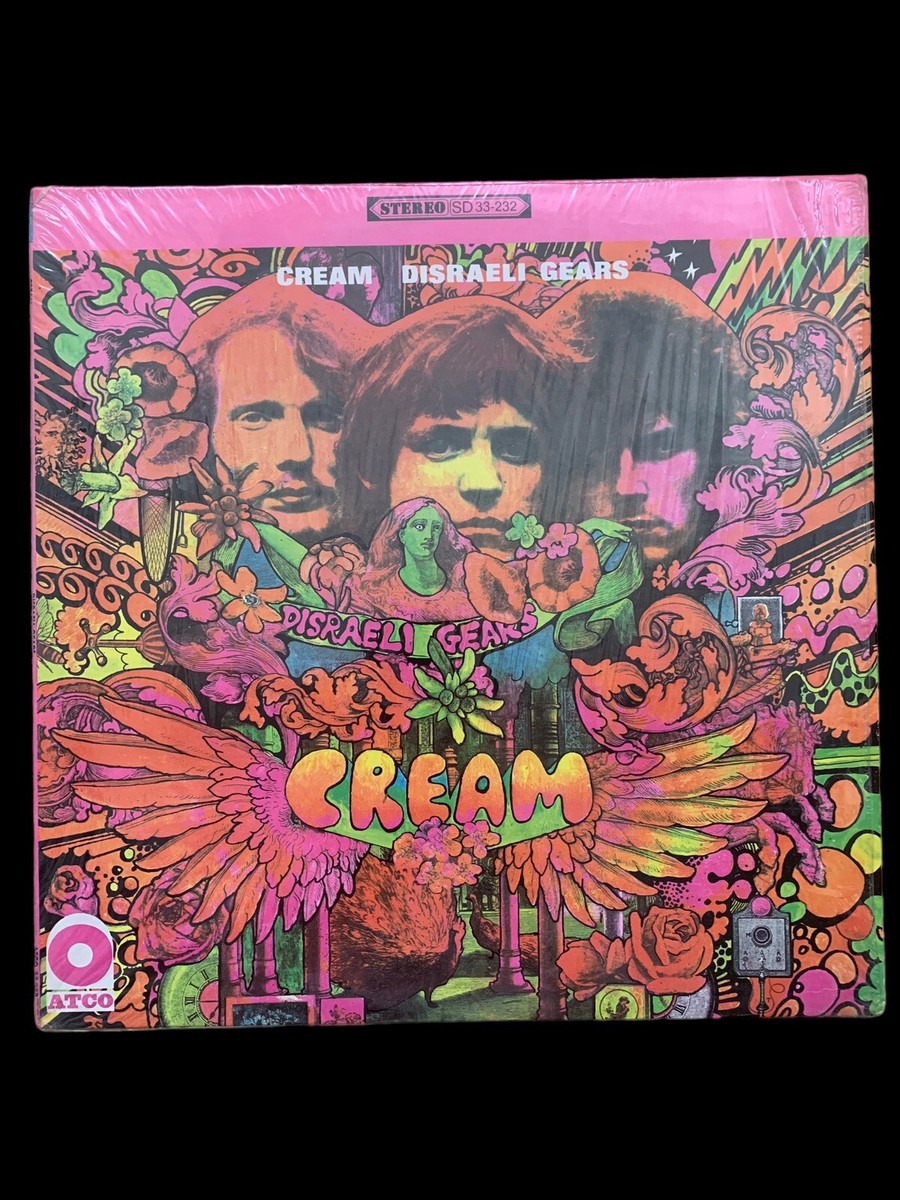 Cream – Disraeli Gears SD 33-232, original shrink, black stereo