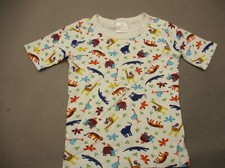Hanna Andersson Size 10 Kids 100 Organic Cotton Short Sleeve PajamaTop 736