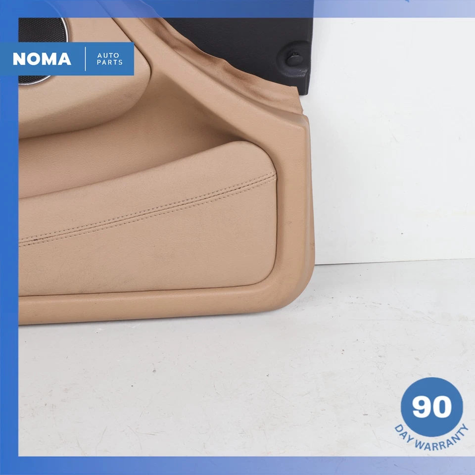 86-92 Jaguar XJ40 XJ6 XJ12 Front Left Side Interior Door Panel Trim Beige OEM - Изображение 2 из 4