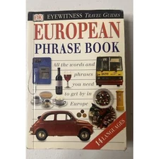 European Phrase Book (Eyewitness Travel Guides Phrase Books) - Paperback - Small