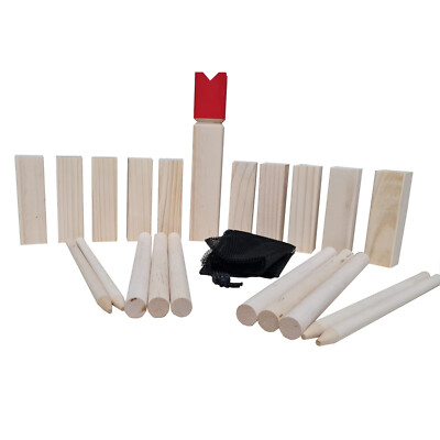 Kubb Spiel Wurfspiel Rasenschach Outdoorspiel Spielzeug Outdoor Schach Holzspiel