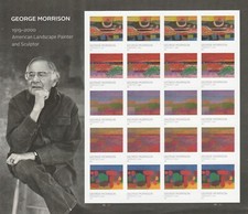 Scott# 5691-5695 GEORGE MORRISON 2022 SELF-ADH MNH SHEET 20 FOREVER STAMPS