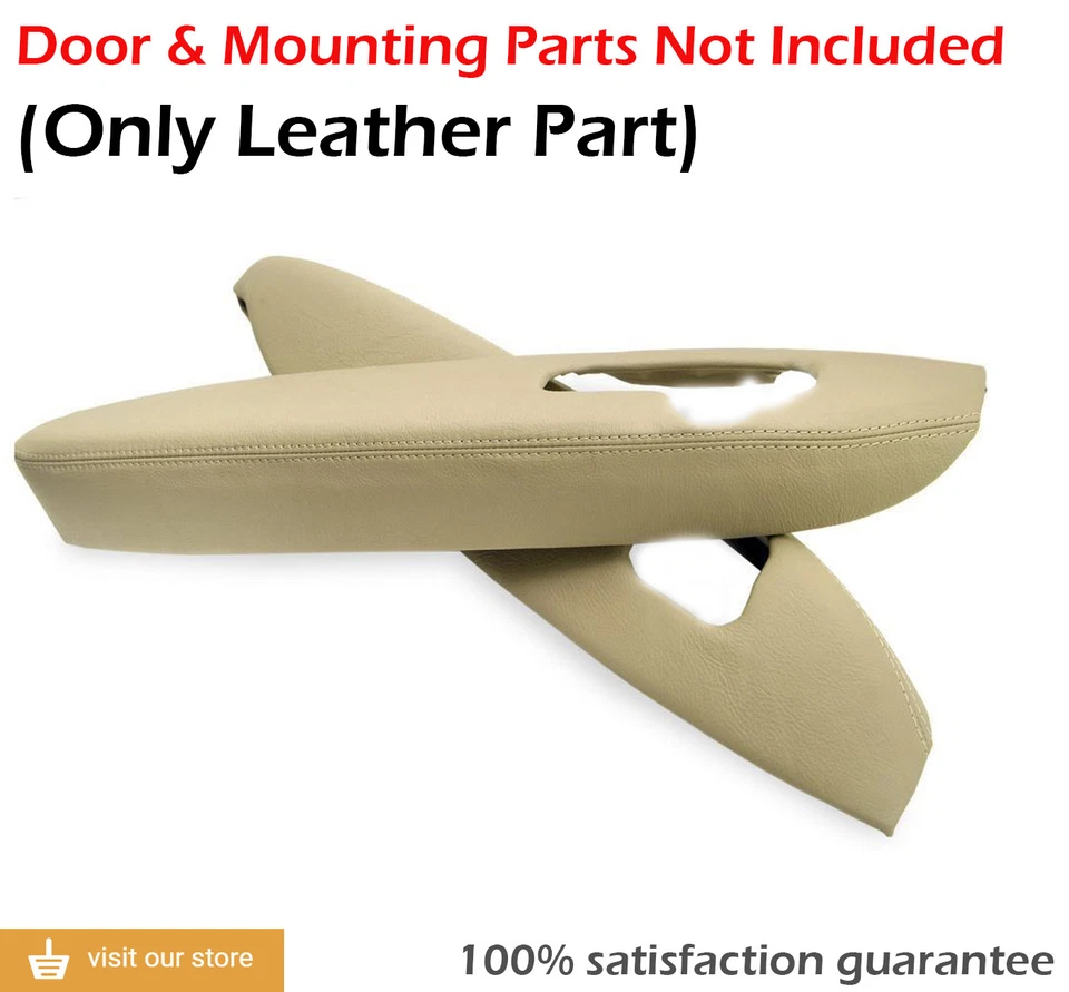 Panel de puerta reposabrazos cuero sintético cubierta para Acura RL 05-12 beige Foto 2 de 4