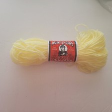 Aunt Lydia's Heavy Rug Yarn 505 Lt Yellow 70yds