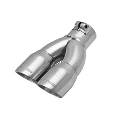 Flowmaster 15390 Exhaust Tip 3 Dual Angle Cut Polished Stainless Fits 2.5 Lh Flowmaster 15390 Exhaust Tip 3 Dual Angle Cut Polished Stainless Fits 2.5 Lh