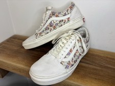 Vans Old Skool Floral Print Sneaker - Men 6.5 - Women 8 - Used