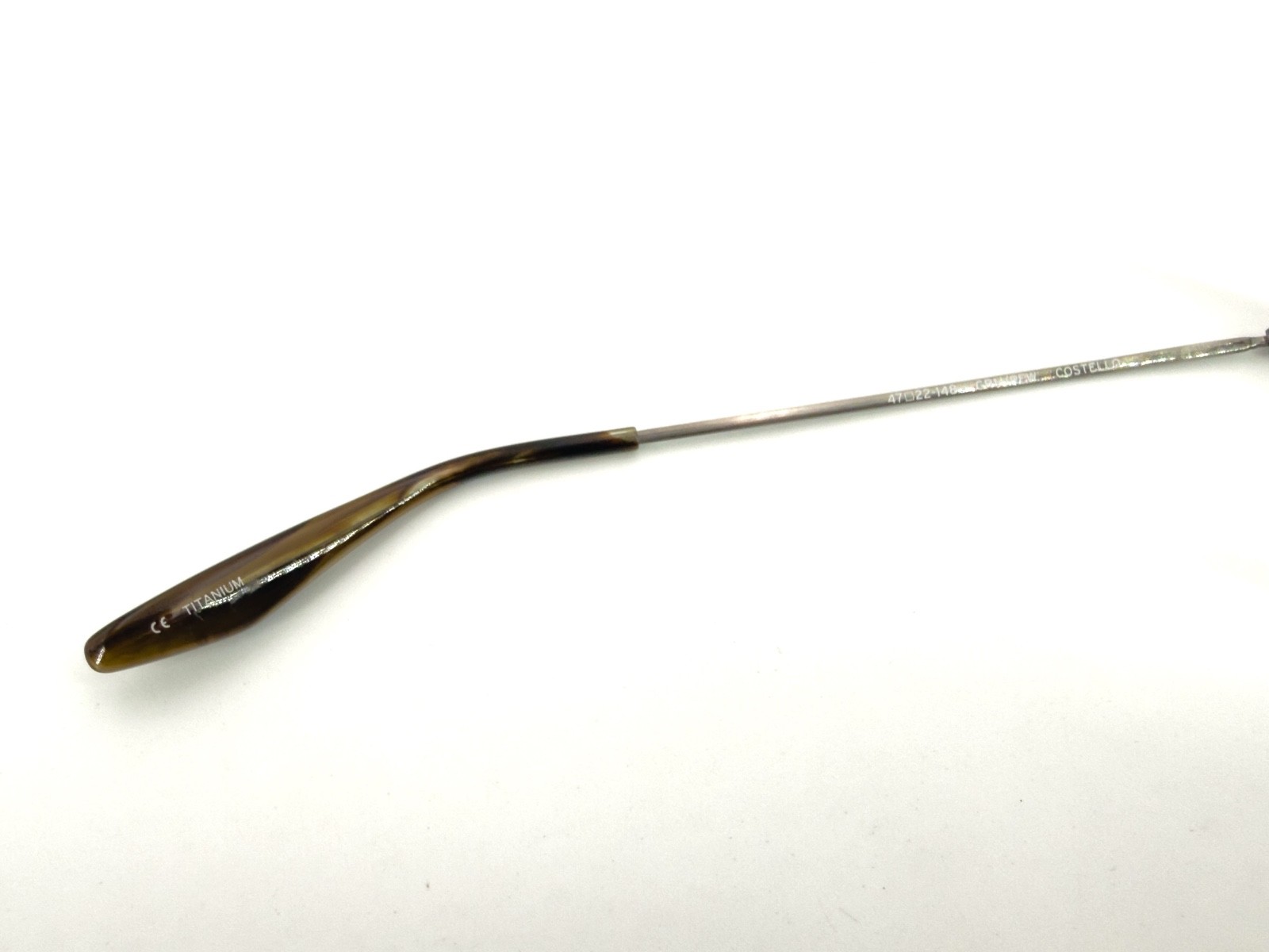 Barton Perreira Costello Eyeglasses FRAMES GRM/PEW 47[]22-148 Gray Stripe L672