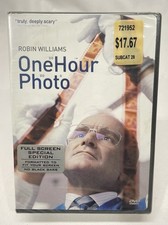 One Hour Photo DVD, 2002 BRAND NEW FACTORY SEALED Robin Williams Thriller