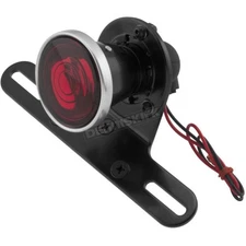 Bikers Choice Black Classic Style 2 in. Round Taillight - 161285