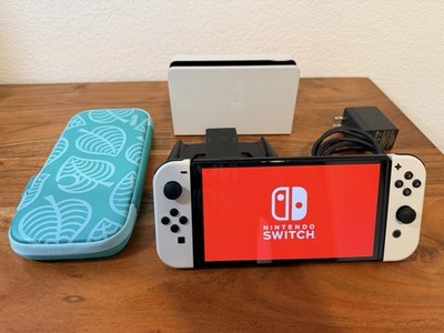 Nintendo Switch OLED Model - 64GB/White: Good Condition