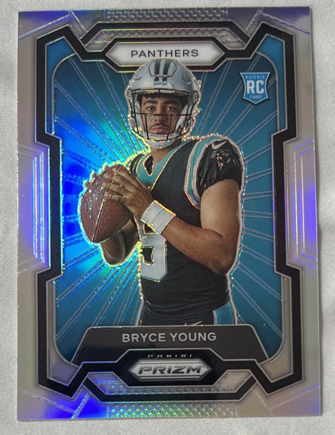 2023 Panini Prizm - Rookie Variation Bryce Young #301 Silver Prizm RC Sp Clean