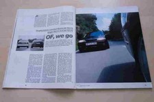 Sport Auto 10/1990 Opel Vectra A 16V von Lexmaul mit 163PS besser als...?