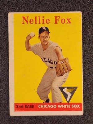 1958 Topps #400 Nellie Fox EX