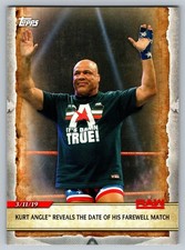 2020 Topps WWE Road to Wrestlemania #48 Kurt Angle