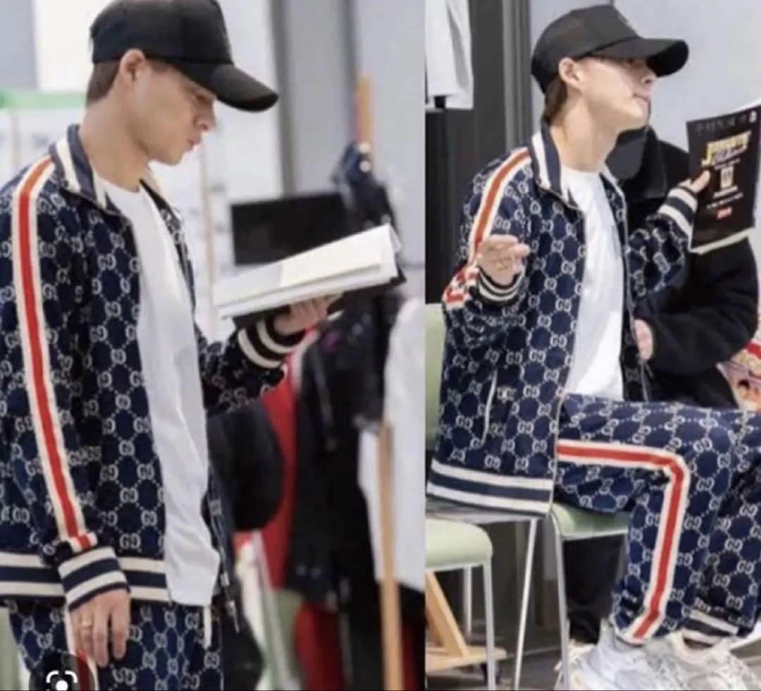 Giacca Gucci Gg Jacquard Cotone