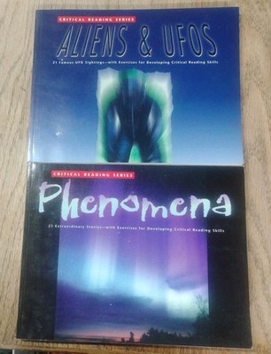 Aliens & UFOs + Phenomena Critical Reading Series Lot   Jamestown Publishers