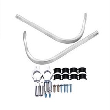 Motorcycle Aluminum Alloy Handguards with Mounting Clamps Full-Coverage