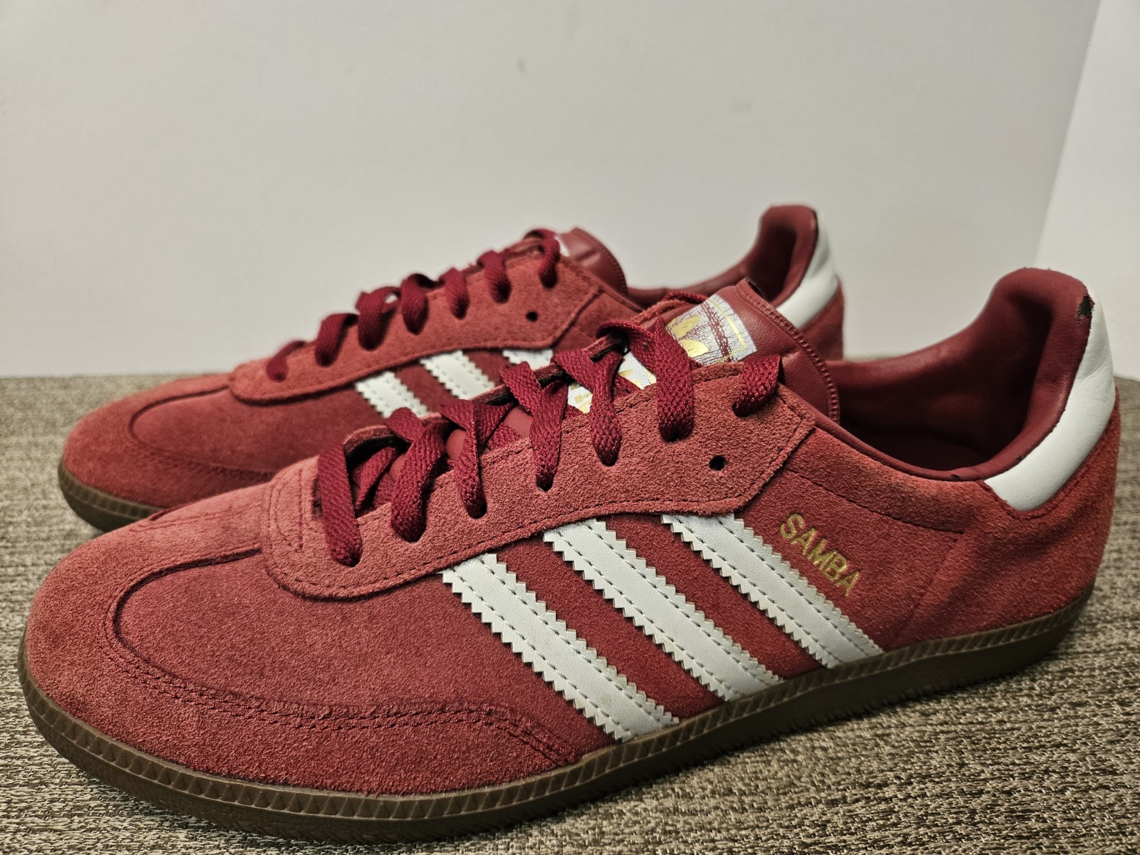 adidas Samba cardinal red