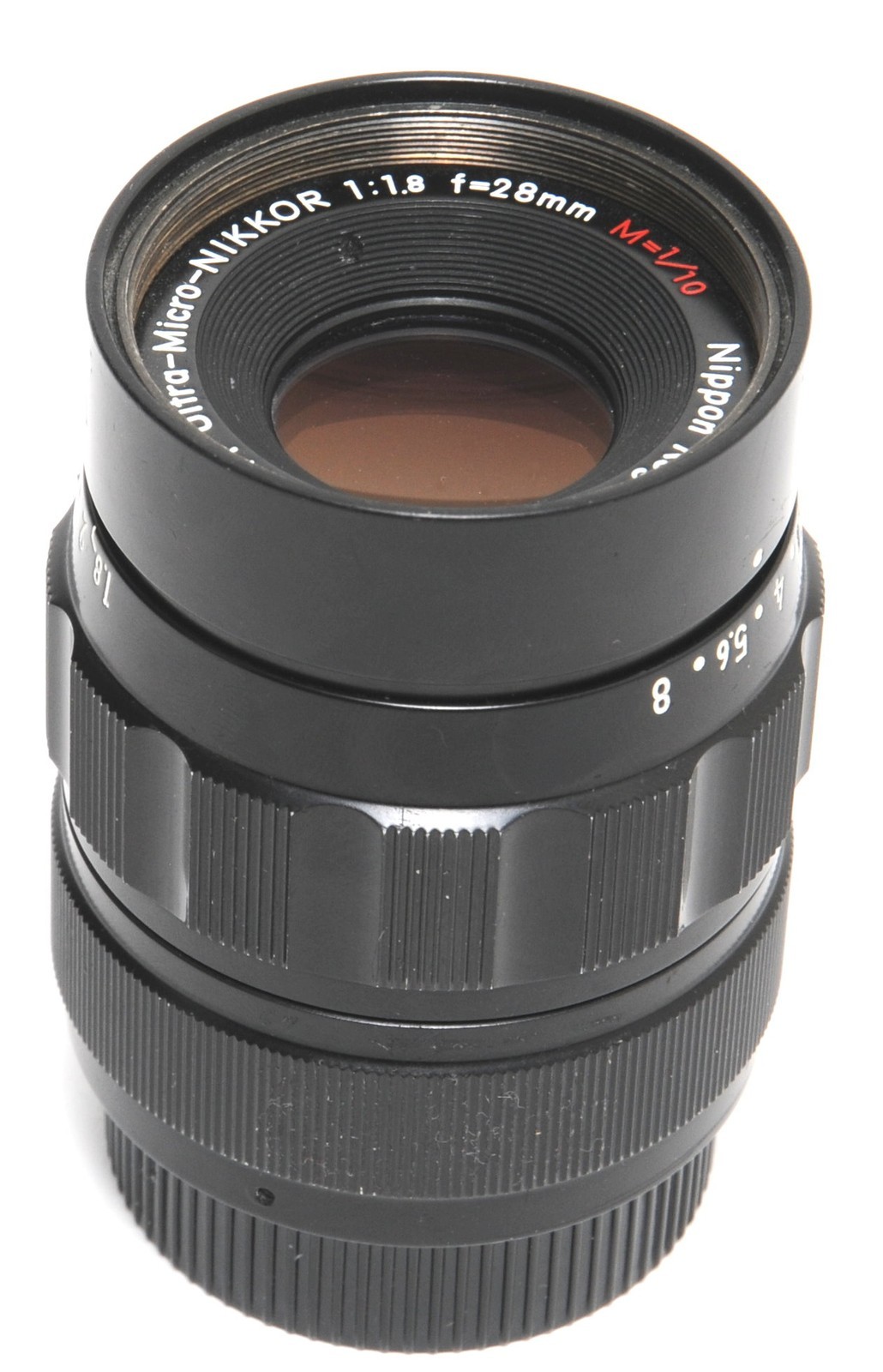 1.8/28mm Ultra-Micro-Nikkor M=1/10 very clean RARE Nippon Kogaku Japan