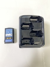 Zebra SAC-MC33-4SCHG-01 4-Slot Battery Charger w/ Power Supply / 4 Pcs Batteries