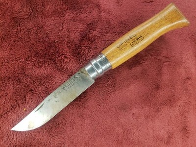    OPINEL # 8 Folding Knife Pocket Knife FRANCE carbon carbone