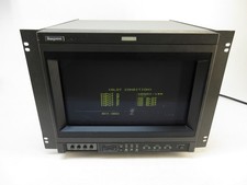Ikegami HTM-1700RA 17-inch CRT Color Monitor Broadcasting, Gaming w/ DKH-1710M