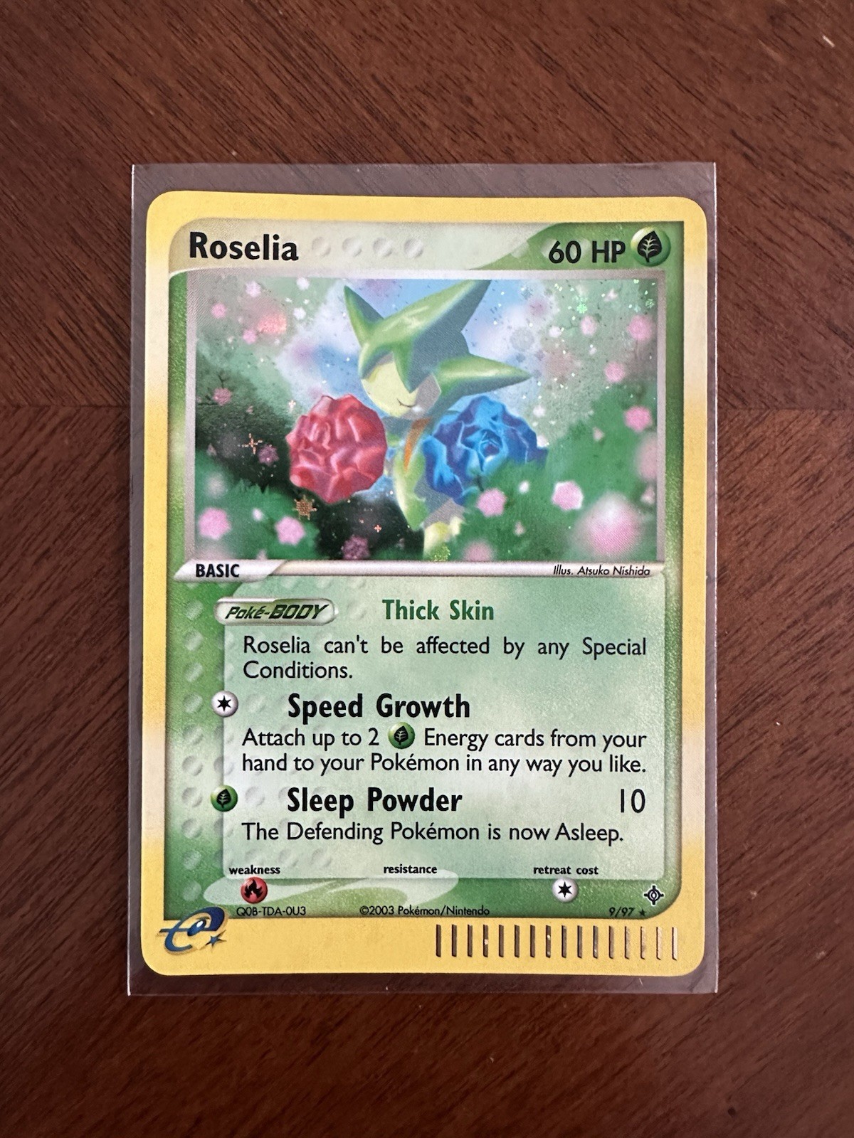 Roselia 9/97 Holo Rare Pokémon EX Dragon NM/LP