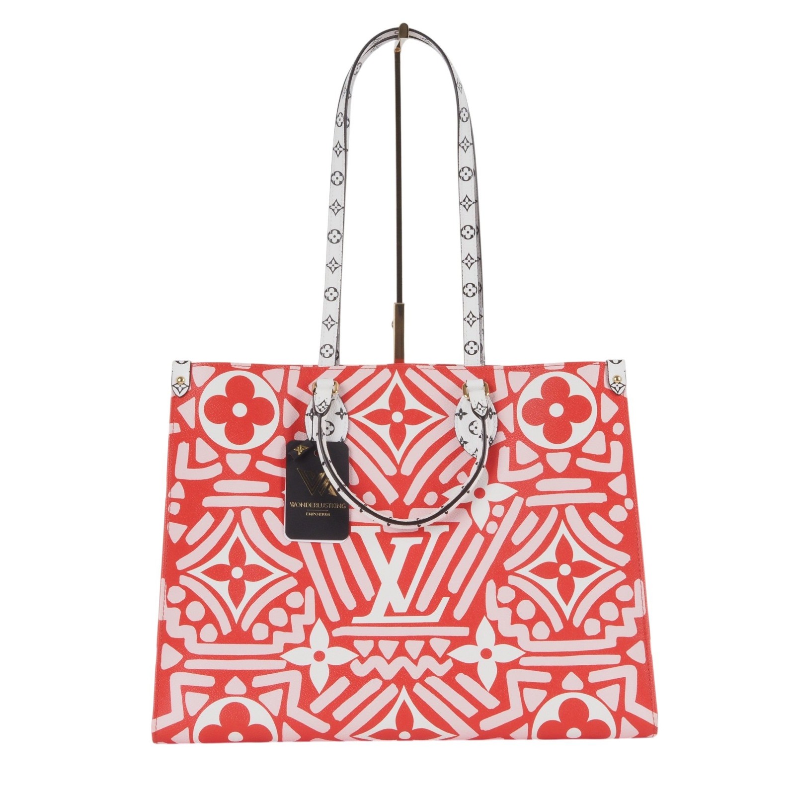 LOUIS VUITTON Onthego GM Limited Edition Crafty Red 2020 Handbag OP: €2900