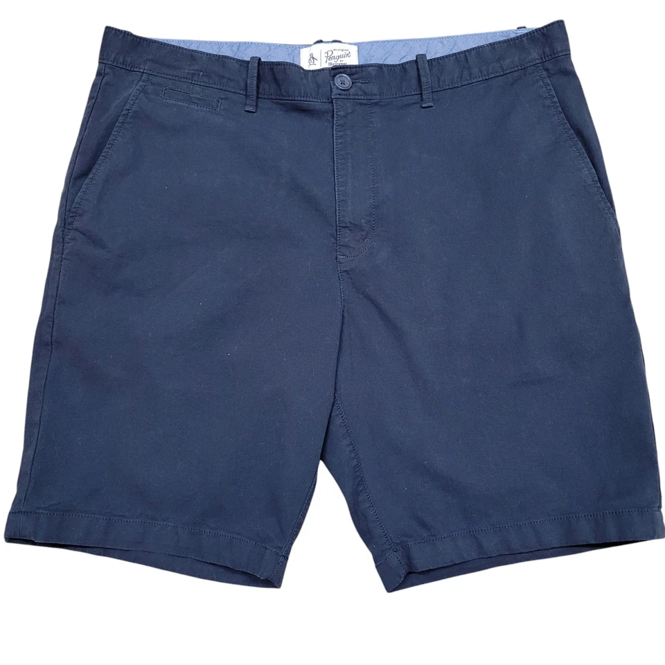 Pantalones Cortos Hombre Penguin Talla 36 Entrepierna 10" Excelente Estado Foto 2 de 4