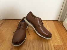 Clarks Collection Extreme Comfort Men  s Brown Leather Lace-Up Derby US 10.5