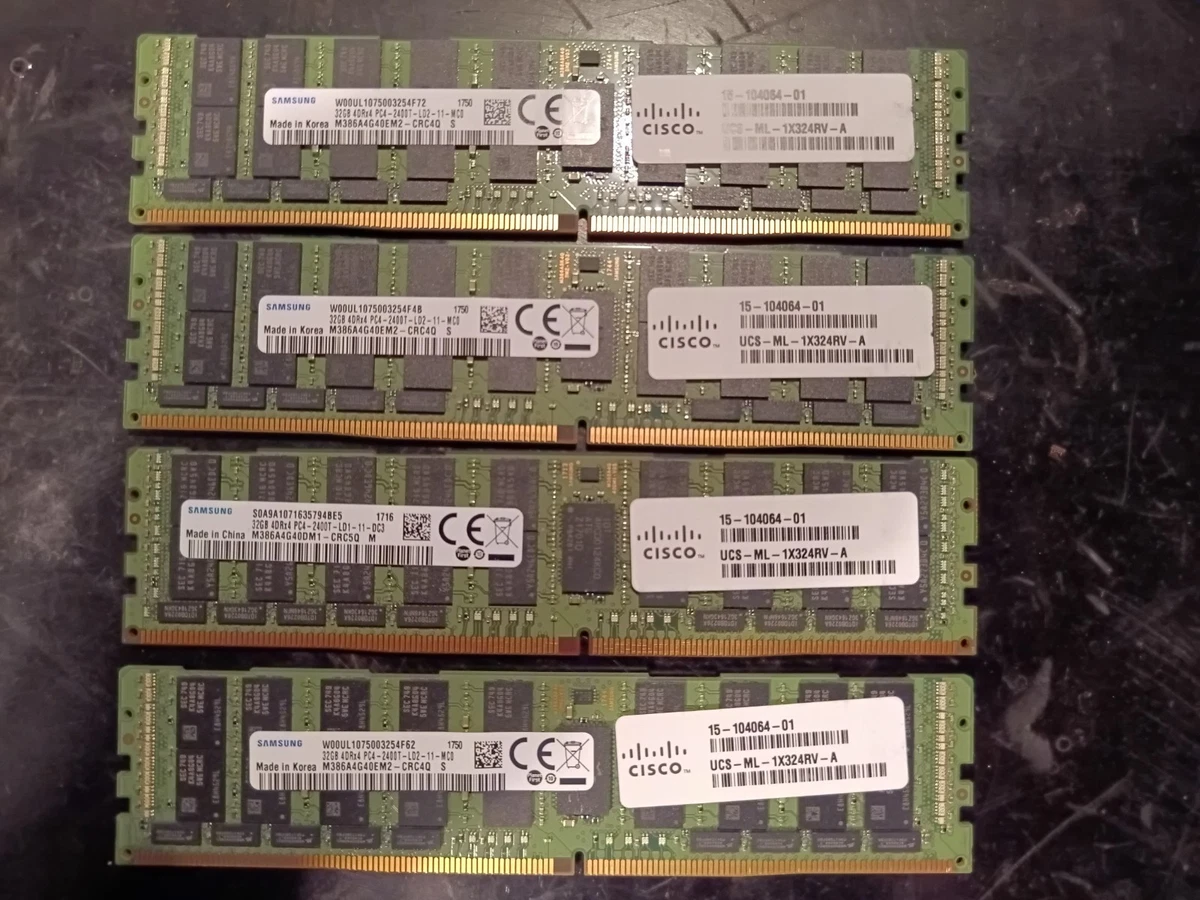 Samsung Network Server Memory (RAM 32 GB Capacity per Module) for