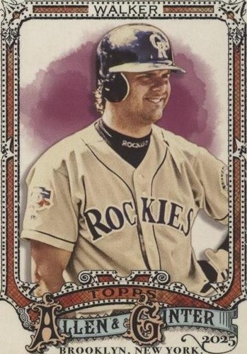 Larry Walker 2025 Topps Diamond Icons Signature /25 | eBay